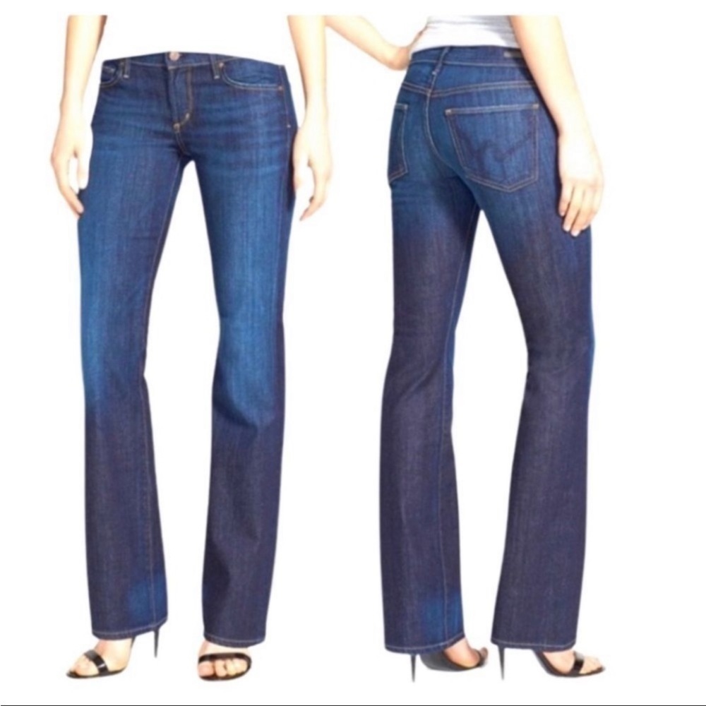 Citizens of Humanity Dita Petite Bootcut Dark Wash Jean - Size 27